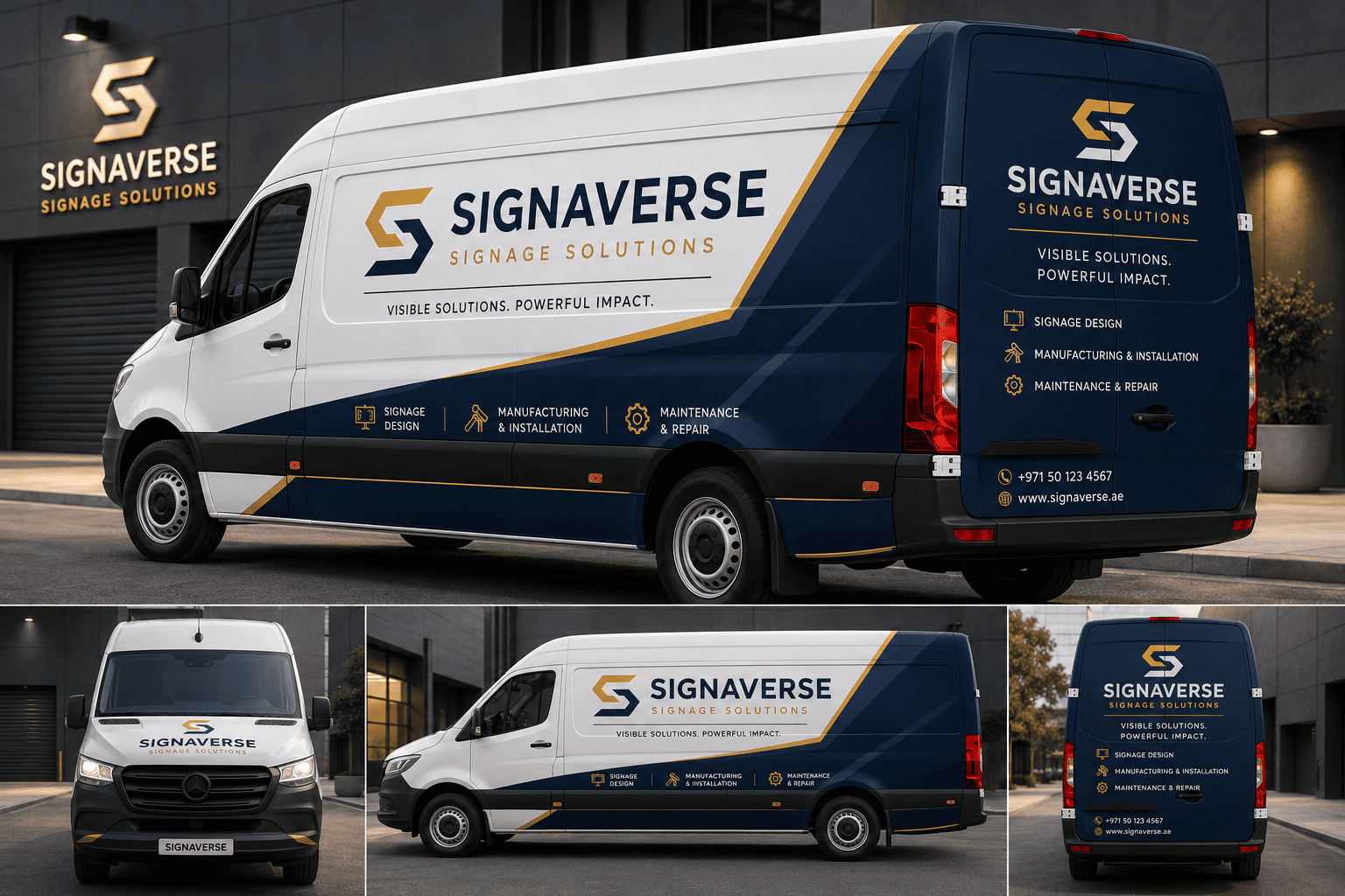 Vehicle branding and wraps Dubai